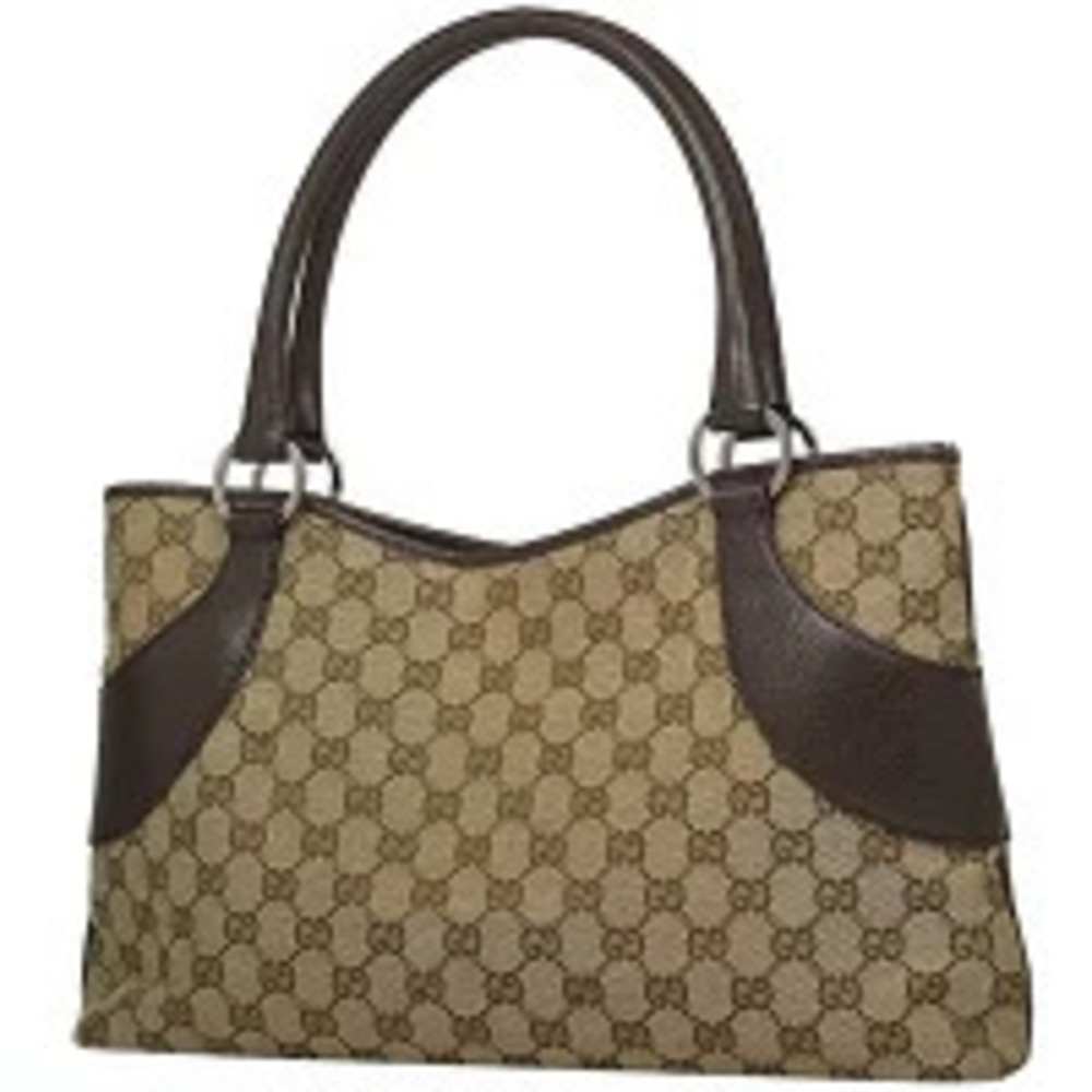 Gucci GG tote bag handbag canvas beige